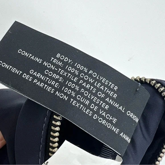 MARC JACOBS Navy Blue Nylon Cosmetic Case PouchNWOT